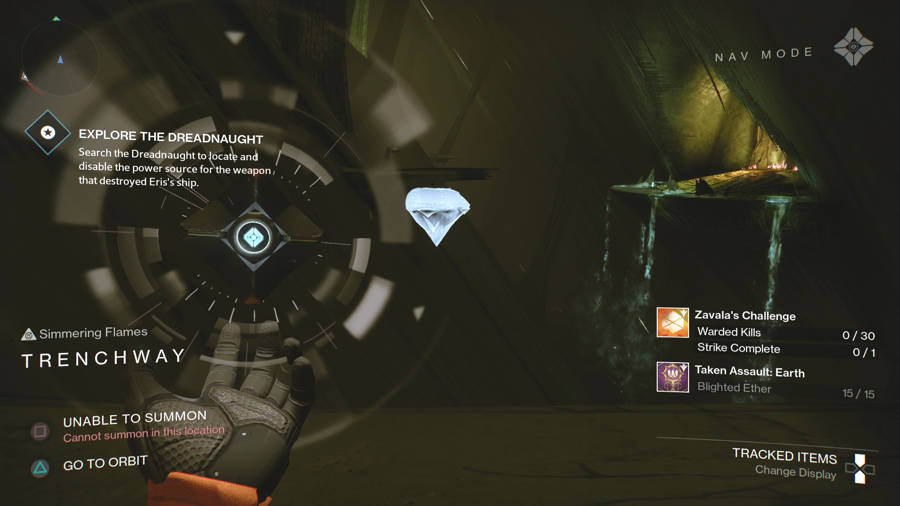 Calcified Fragment