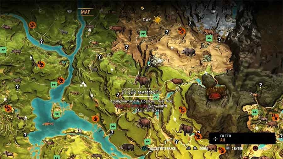Where To Find Mammoth Skins